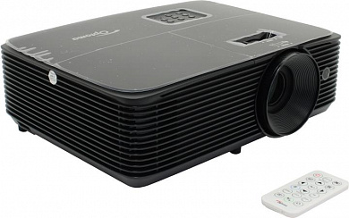 Optoma Projector S381 (DLP, 3900 люмен, 25000:1, 800x600, D-Sub, HDMI, RCA, ПДУ, 2D/3D)