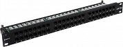 Patch Panel 19" 1U UTP 48 port кат.5e Exegate <EX281081RUS> разъём KRONE&110 (dual IDC)