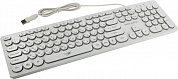 Клавиатура Dialog Gan-Kata KGK-16U <White> <USB> 104КЛ, подсветка клавиш