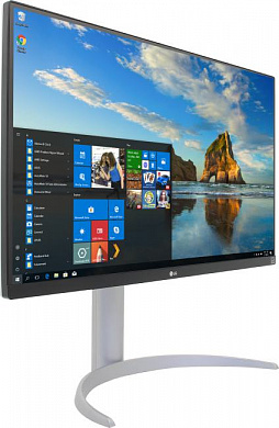 27"    ЖК монитор LG 27UP650-W с поворотом экрана (LCD, 3840x2160, HDMI, DP)
