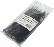 Exegate <CV-150B> Стяжка нейлоновая, неоткрыв. чёрная, 150 мм, уп-ка 100 шт <EX253849RUS>