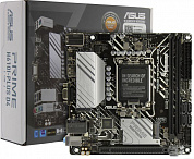 ASUS PRIME H610I-PLUS D4-CSM (RTL) LGA1700 <H610> PCI-E Dsub+HDMI+DP GbLAN SATA Mini-ITX 2DDR4