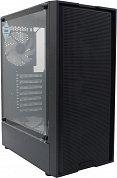 Miditower XASTRA<A301 4FRGB <A301-BK-FC120FRGB-4F-GL> Black ATX без БП