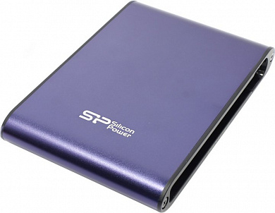 Silicon Power <SP010TBPHDA80S3B> Armor A80 Blue USB3.0 Portable  2.5"HDD 1Tb EXT (RTL)