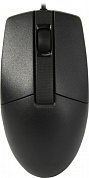 A4Tech Optical Mouse <OP-330 Black> (RTL) USB  3btn+Roll
