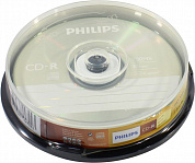 CD-R Philips   700Mb 52x sp. <уп.10 шт> на шпинделе