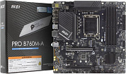 MSI PRO B760M-A (RTL) LGA1700 <B760> 2xPCI-E 2xHDMI+2xDP 2.5GbLAN SATA MicroATX 4DDR5