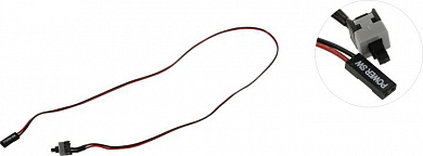 Выносная кнопка с кабелем (2 пин, Power/Reset)