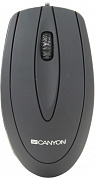 CANYON Optical Mouse <CNE-CMS1> Black (RTL) USB  3btn+Roll