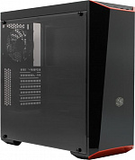 Miditower Cooler Master <MCW-L5S3-KANN-01> MasterBox Lite 5 Black&Black  ATX  без БП, с окном
