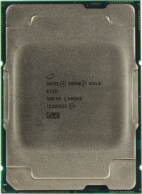 CPU Intel Xeon Gold 6326      2.9 GHz