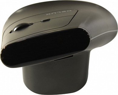 DELUX Wireless&Bluetooth Vertical Mouse <MV6DB Black> (RTL) USB6btn+Roll