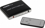 Orient <HS0301H-2.0> HDMI Switcher (3in -> 1out, ver2.0, ПДУ) + б.п.