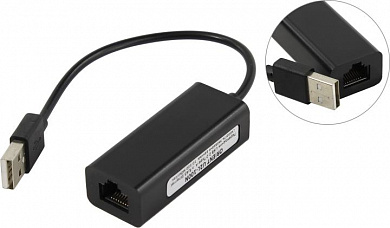 Orient <U2L-100N> Кабель-адаптер USB2.0 --> UTP 100Mbps