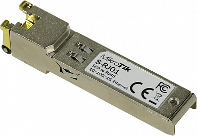 MikroTik <S-RJ01> Модуль SFP (1UTP 1000Mbps)
