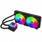 Silverstone SST-IG280-ARGB 280mm high-performance ARGB AIO liquid cooler with 2 x 140mm ARGB fans
