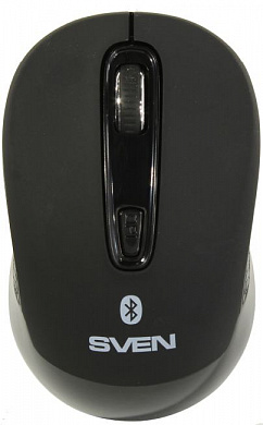 SVEN Wireless Optical Mouse <RX-575SW Black> (RTL) USB 4btn+Roll