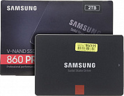 SSD 2 Tb SATA 6Gb/s Samsung 860 PRO Series <MZ-76P2T0BW> (RTL) 2.5" V-NAND MLC