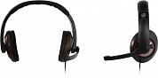 Наушники с микрофоном OKLICK HS-L390G<Black-Red> (шнур 1.8м) <1100413>