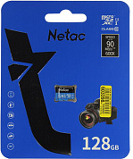 Netac <NT02P500STN-128G-S> microSDXC Memory Card 128Gb UHS-I U1Class 10