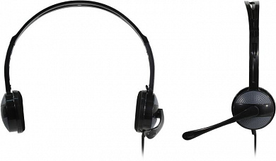 Наушники с микрофоном SVEN AP-151MV <Black> (с регулятором громкости, шнур 1.2м)