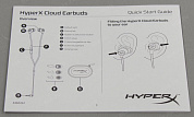 Наушники с микрофоном Kingston HyperX Cloud Earbuds <HX-HSCEB-RD> (шнур 1.2м)