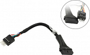 Espada <10pinMto20pinF> 10pinM -> 20pinF подключение USB2.0 кабеля от передней панели к USB3.0