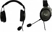 Наушники с микрофоном SVEN AP-G999MV <Gray> (шнур 2м, с регулятором громкости)