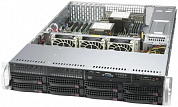 SuperMicro 2U SYS-620P-TRT (LGA4189, C621A, 4xPCI-E, SVGA, SATARAID, 8xHS SATA, 2x10GbLAN, 18DDR4 1200W)