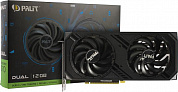 12Gb <PCI-E> GDDR6X Palit <RTX4070 Dual 12GB GDDR6X> (RTL) HDMI+3xDP <GeForce RTX4070>