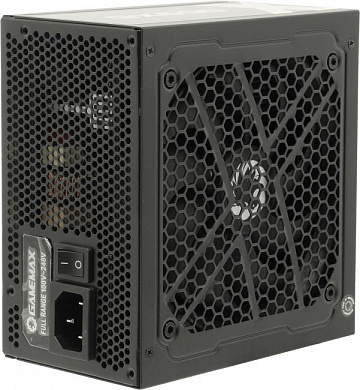 Блок питания GameMax <GX600 WIRED> 600W ATX (24+4x4+4x6/8пин)