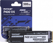 SSD 500 Gb M.2 2280 M Patriot P400 V4 <P400VP500GM28H>