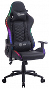 Кресло игровое Cactus CS-CHR-0099BL черный сиденье черный эко.кожа с подголов. крестовина металл пластик черный