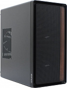 Minitower 1STPLAYER WD1 <WD1-BK-3F> Black MicroATX без БП
