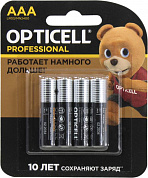 OPTICELL PROFESSIONAL MN2400-4 (LR03) Size AAA, 1.5V, щелочной (alkaline) <уп. 4 шт>