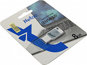Netac <NT03UA31N-008G-20BL> USB2.0 Flash Drive 8Gb (RTL)