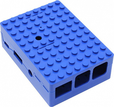 ACD <RA184> Корпус для Raspberry Pi 3 Blue ABS Plastic Building  Block Case