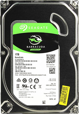 HDD 1 Tb SATA 6Gb/s Seagate Barracuda <ST1000DM010> 3.5" 7200rpm 64Mb