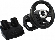 Руль Defender Turbo Pro (Vibration, рулевое колесо, педали, 8поз.перекл., 10кн., USB, PS3/PS4/XBOX) <64291>