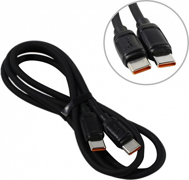 Hoco X115 <52018> Кабель USB-C-->USB-C  1м