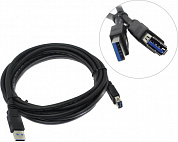 Exegate <EX-CC-USB3-AMAF-3.0> Кабель удлинительный USB 3.0 A-->A 3м <EX284933RUS>