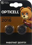OPTICELL CR2016-2 (Li, 3V) <уп. 2 шт>