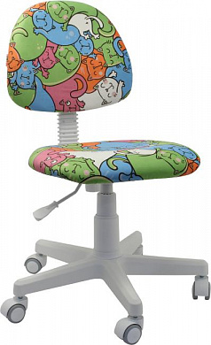 <7029390> Кресло детское Chairman Kids 104 ткань котики