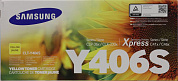 Тонер-картридж Samsung CLT-Y406S Yellow для Samsung CLX-3300/3305, CLP-360/365