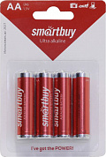 Smartbuy SBBA-2A04B, Size"AA", 1.5V, щелочной (alkaline) <уп. 4 шт>
