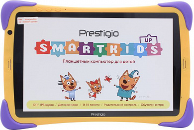 Prestigio SmartKids UP <PMT3104_Wi_D_RU_ORC Yellow-Violet> 1/16Gb/WiFi/BT/Andr10/10.1"