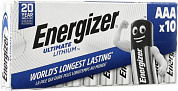 Energizer ULTIMATE <343533> (FR03) Size "AAA", 1.5V, Lithium <уп. 10 шт>