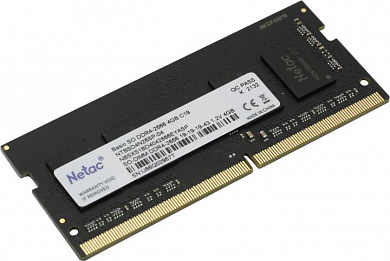 Netac Basic <NTBSD4N26SP-04> DDR4 SODIMM 4Gb <PC4-21300> (for NoteBook)