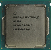 CPU Intel Pentium G5500       3.8 GHz/2core/SVGA UHD Graphics 630/ 4Mb/54W/8 GT/s  LGA1151