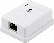 Cabeus <WS-8P8C-Cat.6-SH-1> Розетка внешняя RJ-45 кат.6, экранированная <7988c>